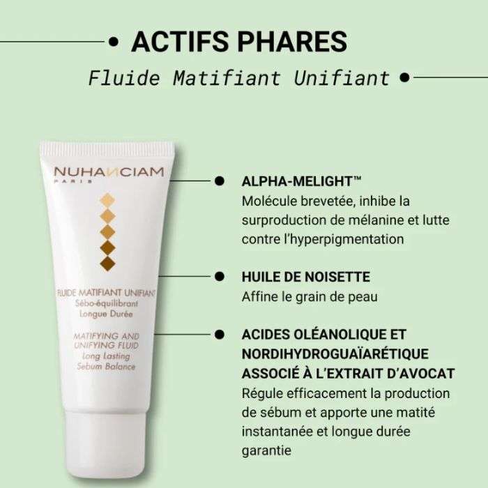 NUHANCIAM FLUIDE MATIFIANT UNIFIANT 40ML NUHANCIAM FLUIDE MATIFIANT UNIFIANT 40ML