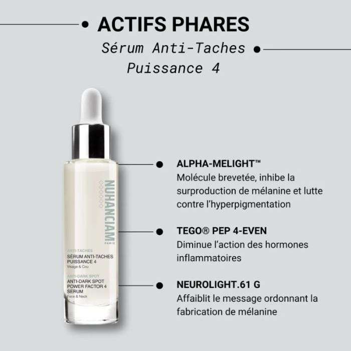 NUHANCIAM SERUM ANTI TACHES PUISSANCE 4- 30 ML NUHANCIAM SERUM ANTI TACHES PUISSANCE 4- 30 ML