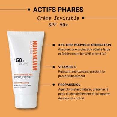 NUHANCIAM CREME SOLAIRE INVISIBLE SPF 50+ 50ML NUHANCIAM CREME SOLAIRE INVISIBLE SPF 50+ 50ML