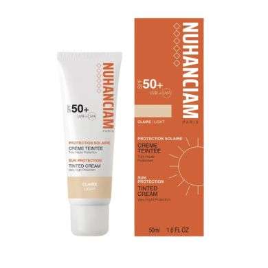 NUHANCIAM CREME SOLAIRE TEINTEE CLAIR SPF 50+ 50ML NUHANCIAM CREME SOLAIRE TEINTEE CLAIR SPF 50+ 50ML