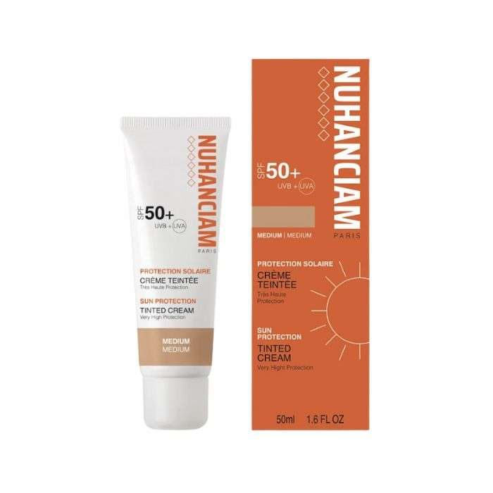NUHANCIAM CREME SOLAIRE TEINTEE MEDIUM SPF 50+ 50ML