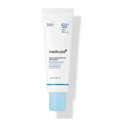 MEDICUBE ZERO PORE MOISTURE SUN SERUM 50ML SPF 50+PA+++ MEDICUBE ZERO PORE MOISTURE SUN SERUM 50ML SPF 50+PA+++