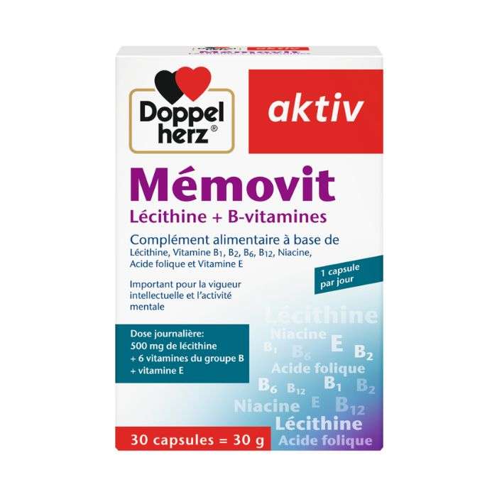 DOPPELHERZ AKTIV MEMOVIT 30 CAPSULES DOPPELHERZ AKTIV MEMOVIT 30 CAPSULES