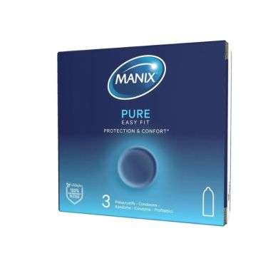 MANIX PURE EASY FIT PACK DE 3 MANIX PURE EASY FIT PACK DE 3