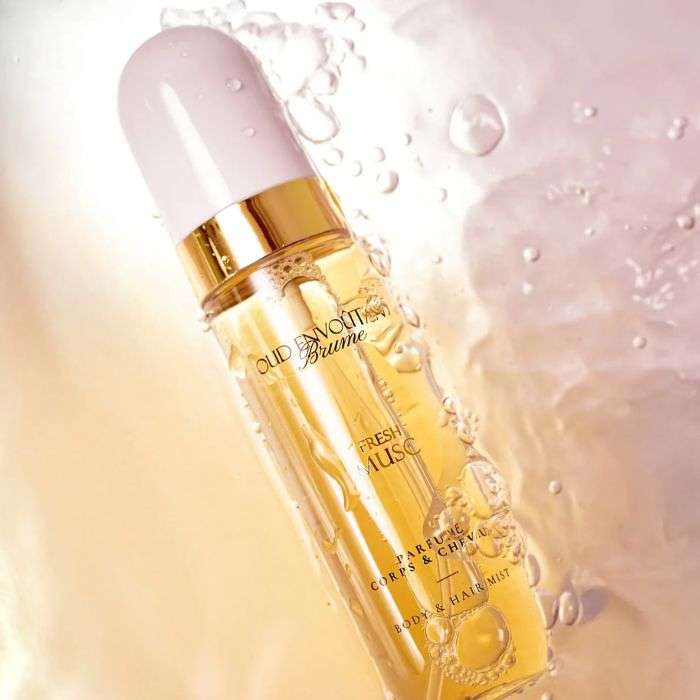 FRESH MUSC BRUME PARFUMEE OUD ENVOUTANT CORPS ET CHEVEUX 80ML FRESH MUSC BRUME PARFUMEE OUD ENVOUTANT CORPS ET CHEVEUX 80ML