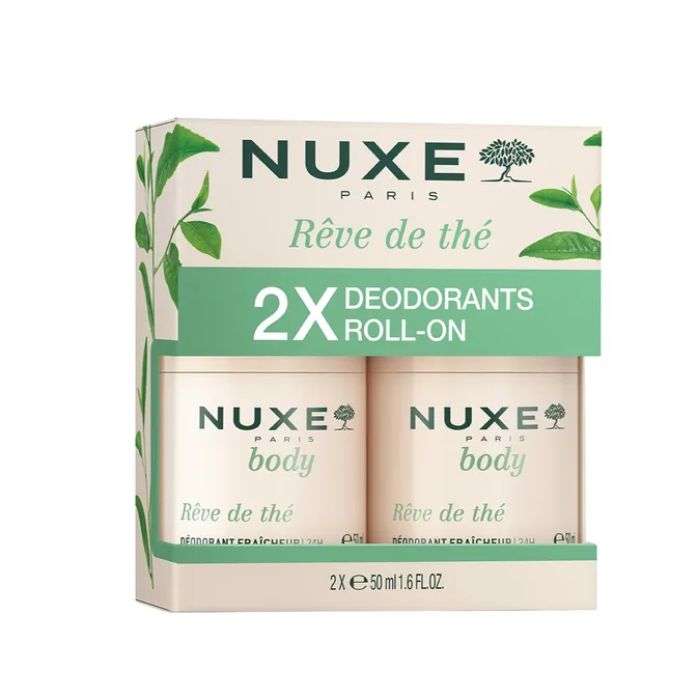 NUXE REVE DE THE 2 DEODORANTS ROLL ON 50ML NUXE REVE DE THE 2 DEODORANTS ROLL ON 50ML