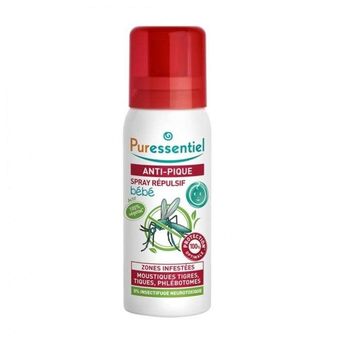 PURESSENTIEL ANTI PIQUE SPRAY REPULSIF BEBE 60ML PURESSENTIEL ANTI PIQUE SPRAY REPULSIF BEBE 60ML