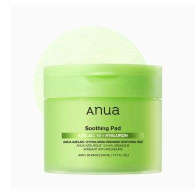ANUA SOOTHING PAD AZELAIC 10+ HYALURON 90 PADS ANUA SOOTHING PAD AZELAIC 10+ HYALURON 90 PADS