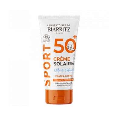 BIARRITZ SPORT CREME SOLAIRE SPF50+ BEBE ET ENFANT 50ML BIARRITZ SPORT CREME SOLAIRE SPF50+ BEBE ET ENFANT 50ML