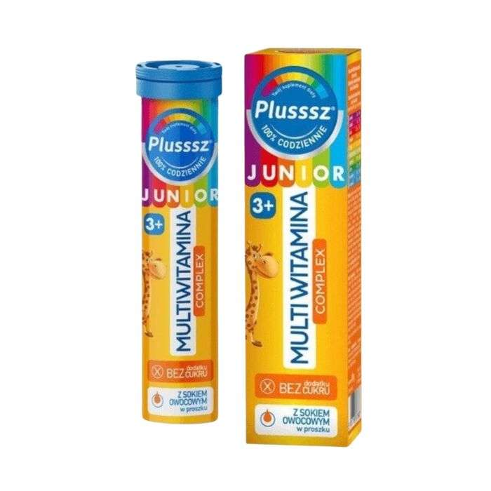 PLUSSSZ JUNIOR COMPLEX MULTIVITAMINES 20 COMPRIMES PLUSSSZ JUNIOR COMPLEX MULTIVITAMINES 20 COMPRIMES