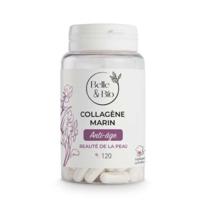 BELLE AND BIO ANTI AGE COLLAGENE MARIN 120 GELULES BELLE AND BIO ANTI AGE COLLAGENE MARIN 120 GELULES