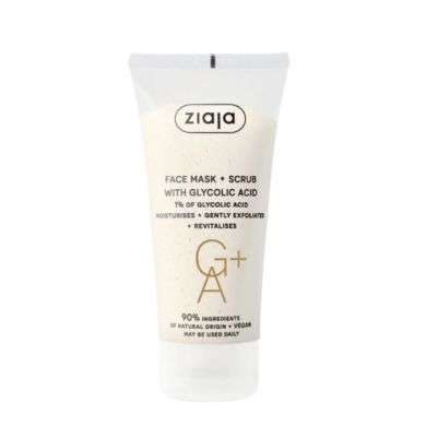 ZIAJA GA+ MASQUE + GOMMAGE A L'ACIDE GLYCOLIC 1% GA 55ML ZIAJA GA+ MASQUE + GOMMAGE A L'ACIDE GLYCOLIC 1% GA 55ML