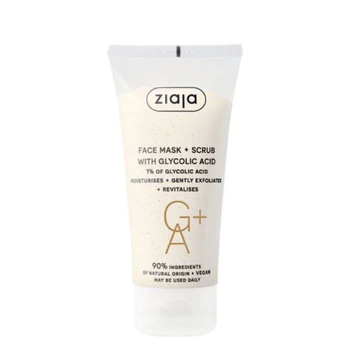 ZIAJA GA+ MASQUE + GOMMAGE A L'ACIDE GLYCOLIC 1% GA 55ML ZIAJA GA+ MASQUE + GOMMAGE A L'ACIDE GLYCOLIC 1% GA 55ML
