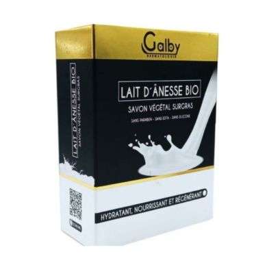 GALBY SAVON VEGETAL LAIT D'ANESSE BIO 100G GALBY SAVON VEGETAL LAIT D'ANESSE BIO 100G