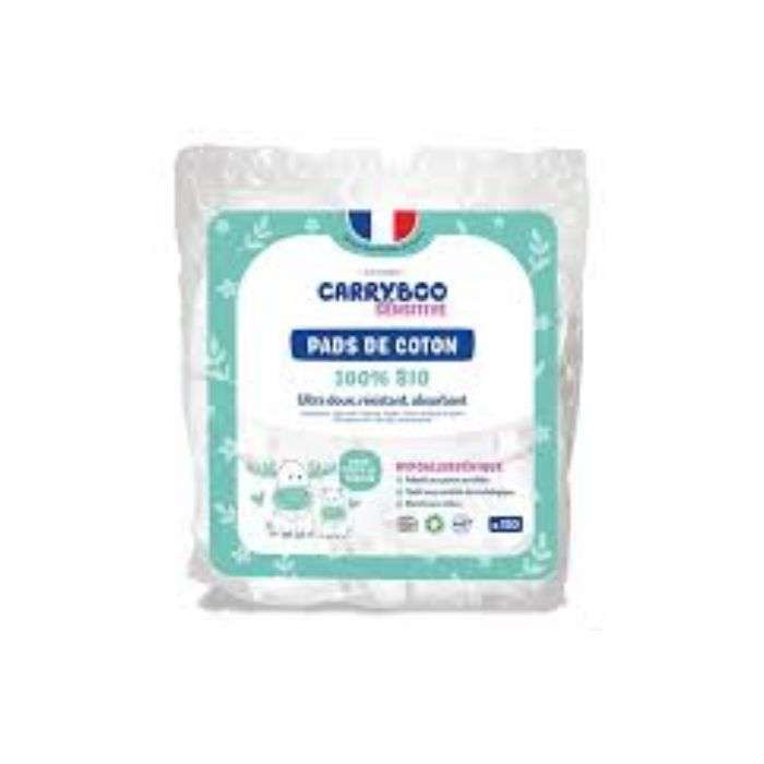 CARRYBOO SENSITIVE PADS DE COTON 150 CARRYBOO SENSITIVE PADS DE COTON 150