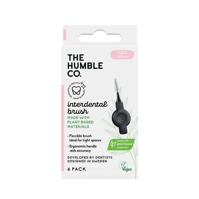 THE HUMBLE CO BROSSE INTER DENTAIRE PLANT BASED TAILLE 0 PACK DE 6 THE HUMBLE CO BROSSE INTER DENTAIRE PLANT BASED TAILLE 0 PACK DE 6