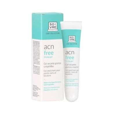 SOIVRE ACN FREE GEL ASSECHANT BOUTONS 15ML SOIVRE ACN FREE GEL ASSECHANT BOUTONS 15ML