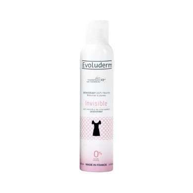 EVOLUDERM DEODORANT ANTI TRANSPIRANT 48H INVISIBLE 200ML EVOLUDERM DEODORANT ANTI TRANSPIRANT 48H INVISIBLE 200ML