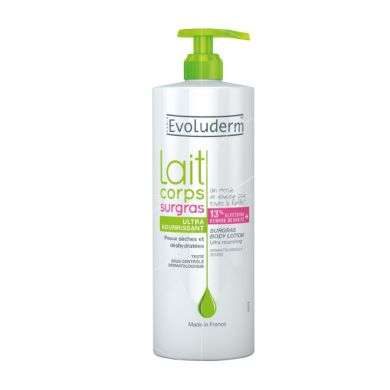 EVOLUDERM LAIT CORPS SURGRAS ULTRA NOURRISSANT 500ML EVOLUDERM LAIT CORPS SURGRAS ULTRA NOURRISSANT 500ML