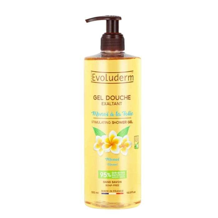 EVOLUDERM GEL DOUCHE EXALTANT MONOI A LA FOLIE 500ML EVOLUDERM GEL DOUCHE EXALTANT MONOI A LA FOLIE 500ML