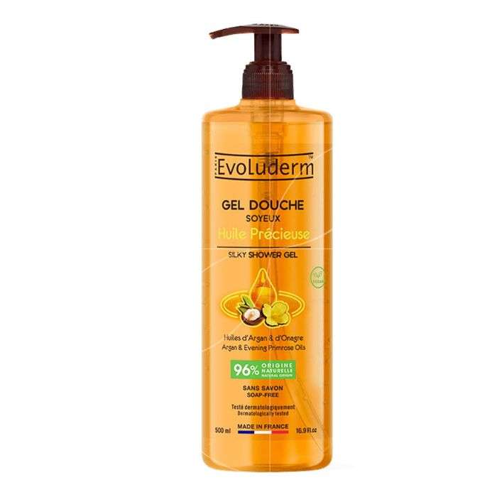 EVOLUDERM GEL DOUCHE SOYEUX HUILE PRECIEUSE 500ML EVOLUDERM GEL DOUCHE SOYEUX HUILE PRECIEUSE 500ML