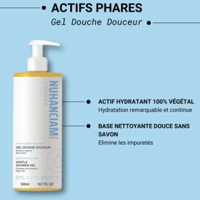 NUHANCIAM GEL DOUCHE DOUCEUR 500ML NUHANCIAM GEL DOUCHE DOUCEUR 500ML