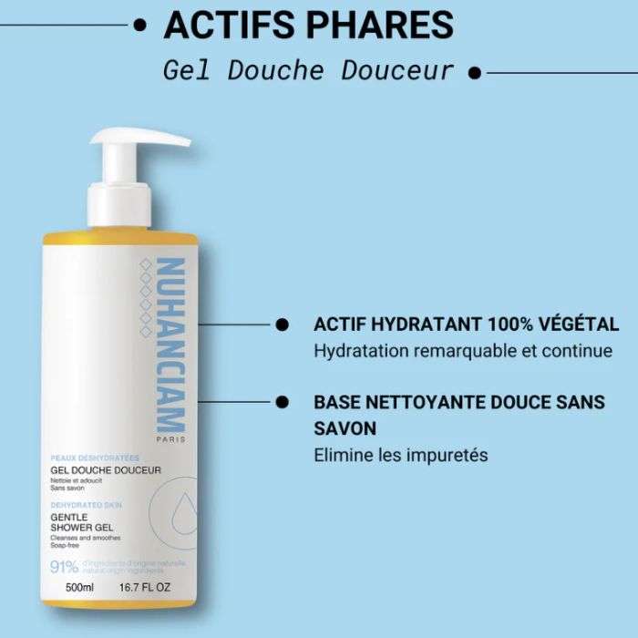 NUHANCIAM GEL DOUCHE DOUCEUR 500ML