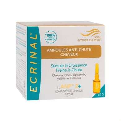 ECRINAL AMPOULES ANTI CHUTES CHEVEUX 105 ML ECRINAL AMPOULES ANTI CHUTES CHEVEUX 105 ML