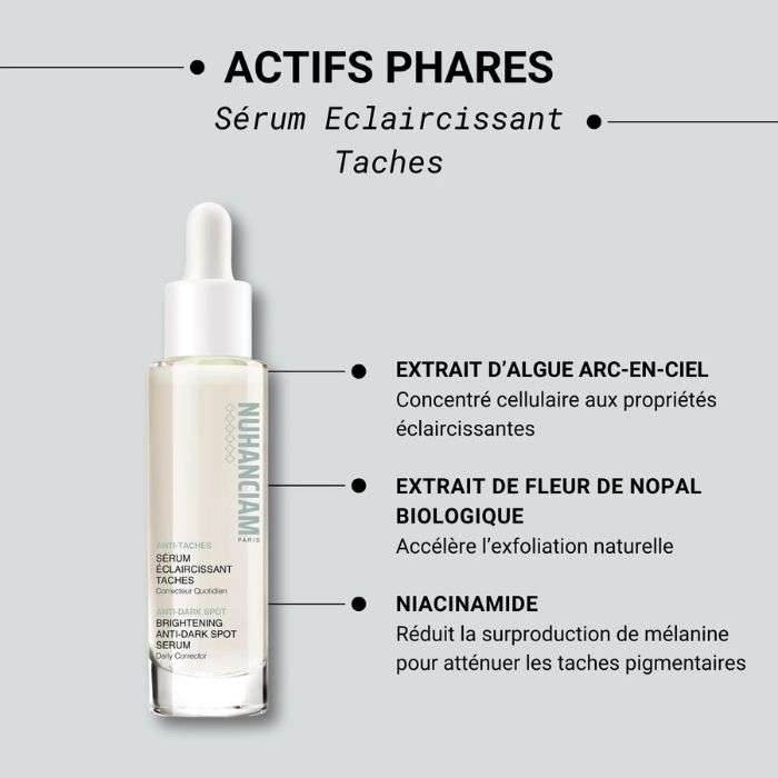 NUHANCIAM SERUM ECLAIRCISSANT ANTI TACHES 30ML NUHANCIAM SERUM ECLAIRCISSANT ANTI TACHES 30ML