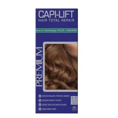 CAPILIFIT PREMIUM COLORATION 6.0 BLOND FONCE FROID CAPILIFIT PREMIUM COLORATION 6.0 BLOND FONCE FROID