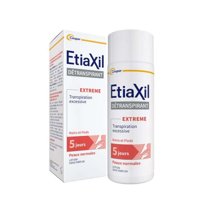 ETIAXIL DETRANSPIRANT EXTREME PEAUX NORMALE MAINS ET PIEDS 100 ML ETIAXIL DETRANSPIRANT EXTREME PEAUX NORMALE MAINS ET PIEDS 100 ML