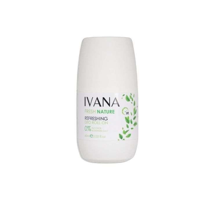 IVANA FRESH NATURE DEO ROLL ON RAFRAICHISSANT 60ML IVANA FRESH NATURE DEO ROLL ON RAFRAICHISSANT 60ML