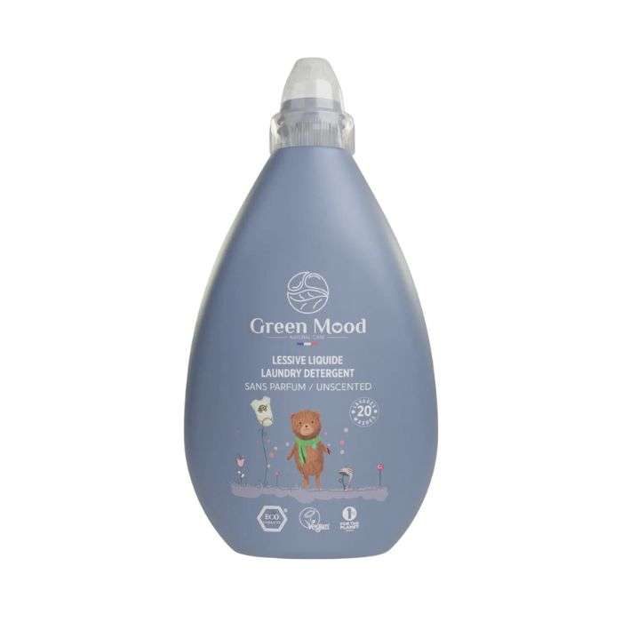 GREEN MOOD LESSIVE LIQUIDE BEBE 1000ML GREEN MOOD LESSIVE LIQUIDE BEBE 1000ML