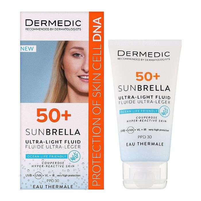 DERMEDIC SUNBRELLA FLUIDE ULTRA LEGER SPF50+ DERMEDIC SUNBRELLA FLUIDE ULTRA LEGER SPF50+