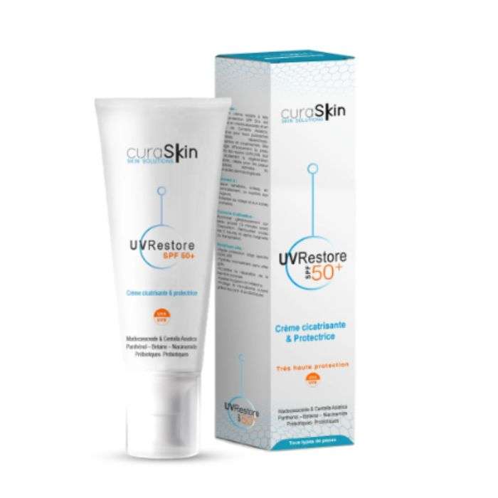 CURASKIN UVRESTORE SPF50+ CREME CICATRISANTE ET PROTECTRICE 50ML