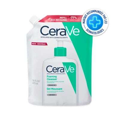 CERAVE GEL MOUSSANT ECO RECHARGE 473 ML CERAVE GEL MOUSSANT ECO RECHARGE 473 ML