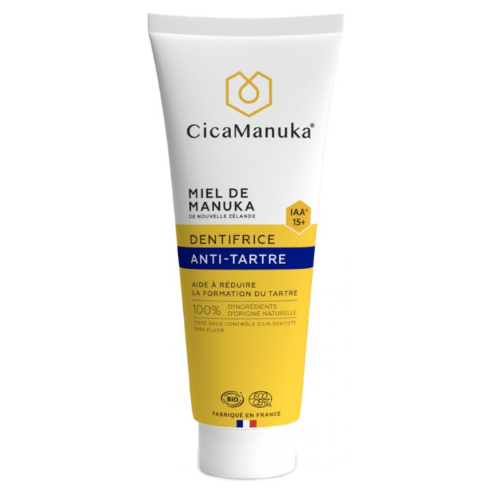 CICAMANUKA MIEL DE MANUKA IAA 15+DENTIFRICE BLANCHEUR 75 ML CICAMANUKA MIEL DE MANUKA IAA 15+DENTIFRICE BLANCHEUR 75 ML