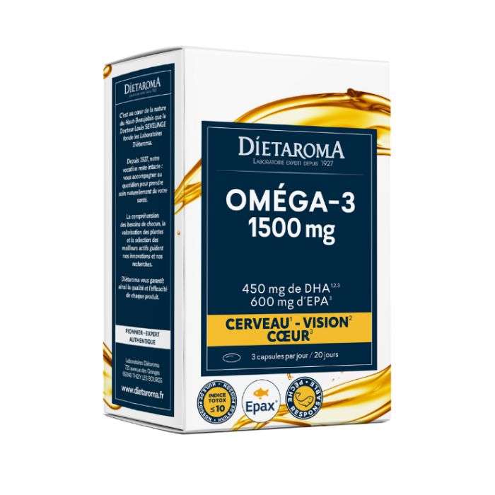 DIETAROMA OMEGA 3 1500 MG 60 CAPSULES DIETAROMA OMEGA 3 1500 MG 60 CAPSULES