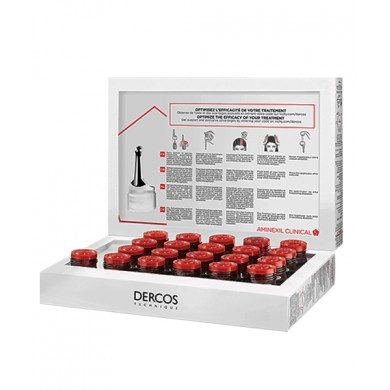Vichy Dercos Aminexil CLINICAL 5 Ampoules Femme (21 amp) Vichy Dercos Aminexil CLINICAL 5 Ampoules Femme (21 amp)