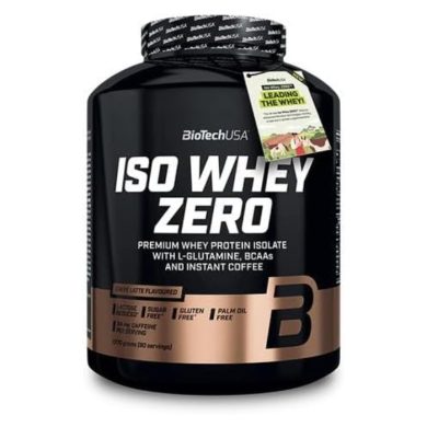 BIOTECHUSA ISO WHEY ZERO CAFE LATTE FLAVORED 2270 G BIOTECHUSA ISO WHEY ZERO CAFE LATTE FLAVORED 2270 G