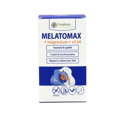 COMPLEMAX MELATOMAX + MAGNESIUM + VIT B6 30 GELULES COMPLEMAX MELATOMAX + MAGNESIUM + VIT B6 30 GELULES