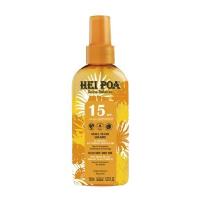 HEI POA HUILE SECHE SOLAIRE AU MONOI SPF15 HEI POA HUILE SECHE SOLAIRE AU MONOI SPF15