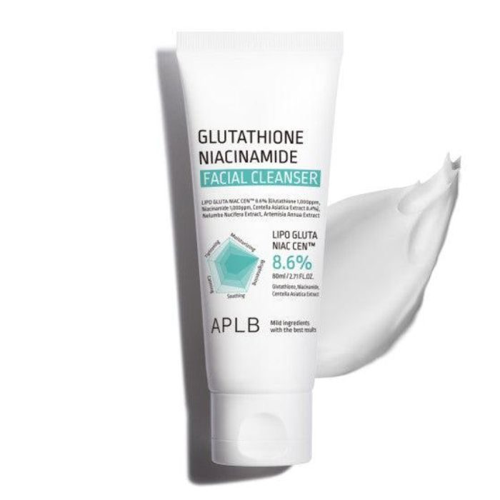 APLB GLUTATHIONE NIACINAMIDE NETTOYANT VISAGE 80ML APLB GLUTATHIONE NIACINAMIDE NETTOYANT VISAGE 80ML
