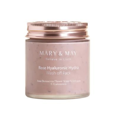 MARY AND MAY ROSE HYALURONIC HYDRA WASH OFF PACK 125G MARY AND MAY ROSE HYALURONIC HYDRA WASH OFF PACK 125G