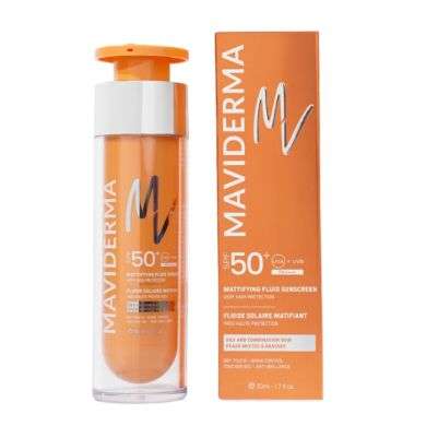 MAVIDERMA FLUIDE SOLAIRE MATIFIANT 50ML SPF50+ MAVIDERMA FLUIDE SOLAIRE MATIFIANT 50ML SPF50+