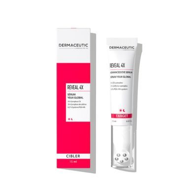 DERMACEUTIC REVEAL 4X ADVANCED SERUM YEUX 15ML DERMACEUTIC REVEAL 4X ADVANCED SERUM YEUX 15ML