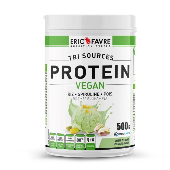 ERIC FAVRE TRI SOURCES PROTEIN VEGAN RIZ SPIRULINE POIS 500G GOUT PISTACHE ERIC FAVRE TRI SOURCES PROTEIN VEGAN RIZ SPIRULINE POIS 500G GOUT PISTACHE