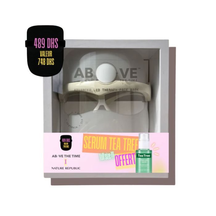 FACELAB ADVANCED LED THERAPY FACE MASK + NATURE REPUBLIC SERUM TEA TREE 30ML FACELAB ADVANCED LED THERAPY FACE MASK + NATURE REPUBLIC SERUM TEA TREE 30ML