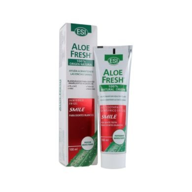 ALOE FRESH ACTION BLANCHISSANTE GEL DENTIFRICE SMILE 100 ML ALOE FRESH ACTION BLANCHISSANTE GEL DENTIFRICE SMILE 100 ML