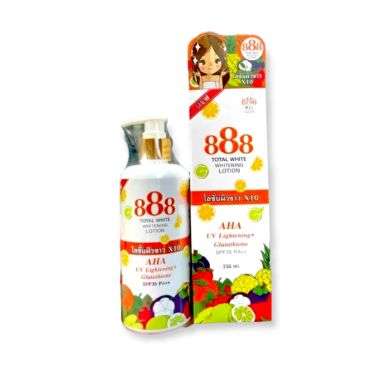 888 TOTAL WHITE LOTION ECLAIRCISSANTE 250ML 888 TOTAL WHITE LOTION ECLAIRCISSANTE 250ML